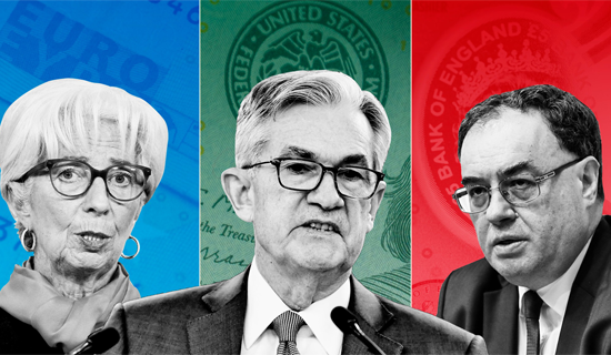 Les dirigeants des banques centrales mondiales s'exprimeront aujourd'hui Les dirigeants des banques centrales mondiales s'exprimeront aujourd'hui