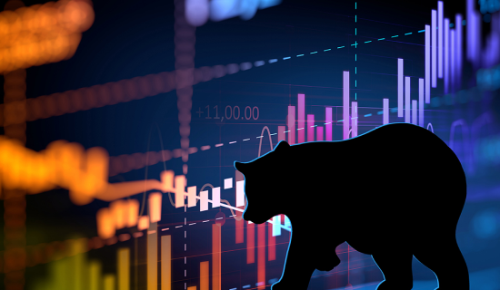 Les actions en baisse après la chute de Wall Street Les actions en baisse après la chute de Wall Street