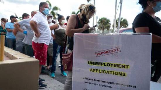 در آستانۀ انتشار گزارش بیکاری هفتگی در ایالات متحده، بازارها ریزش دارند
